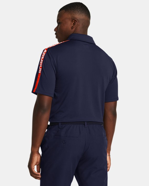 เสื้อโปโล UA Playoff 3.0 Striker สำหรับผู้ชาย in Blue image number 1